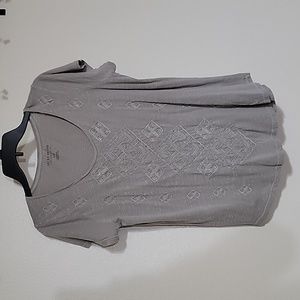 Women's Lucky brand low neck tshirt